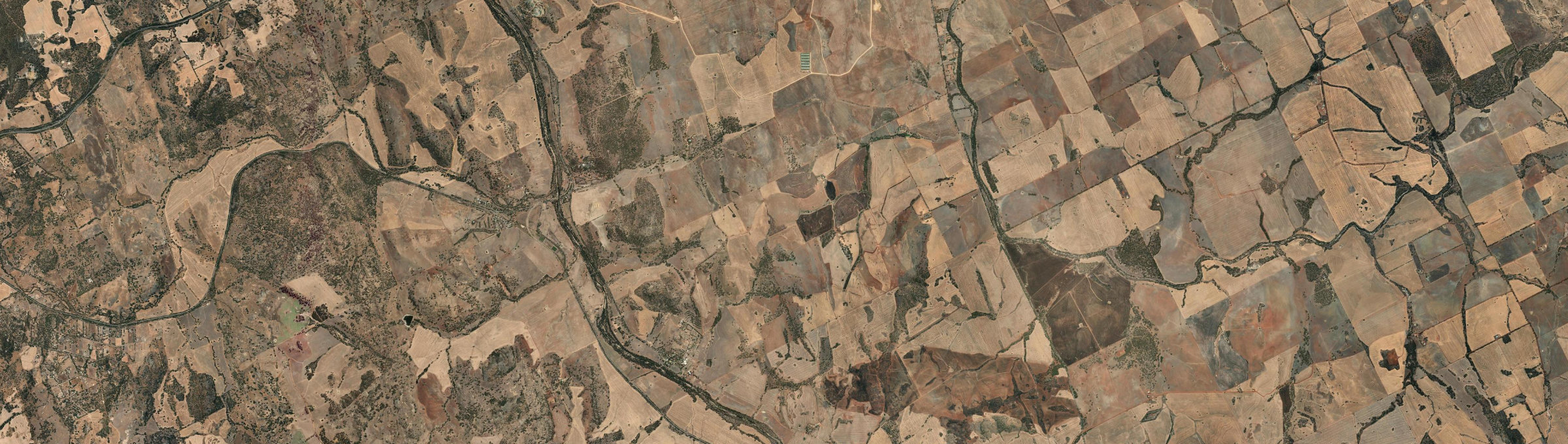 Aerial view of Muresk, WA