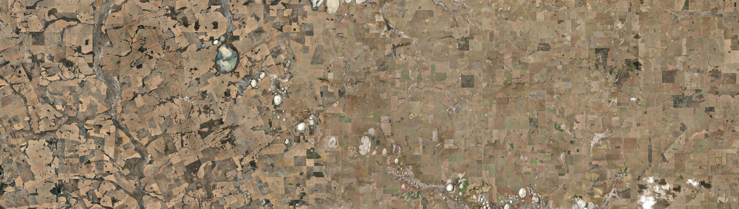 Aerial view of Dowerin, WA