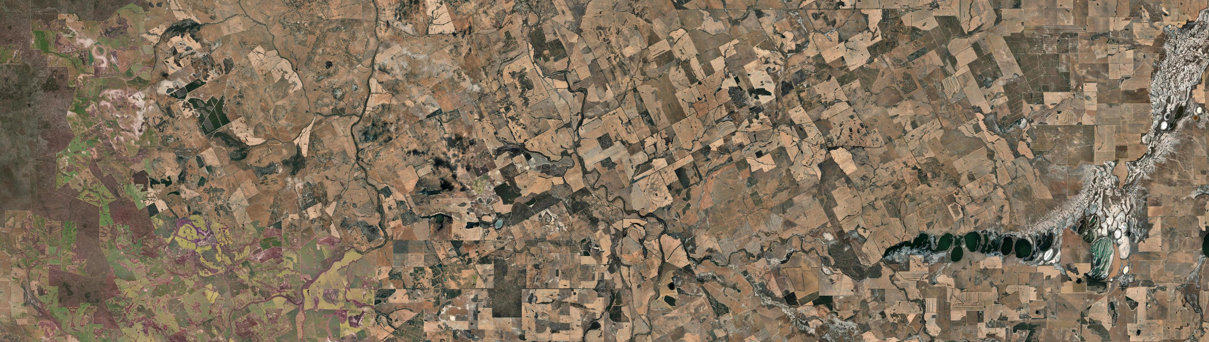 Aerial view of Kokeby, WA
