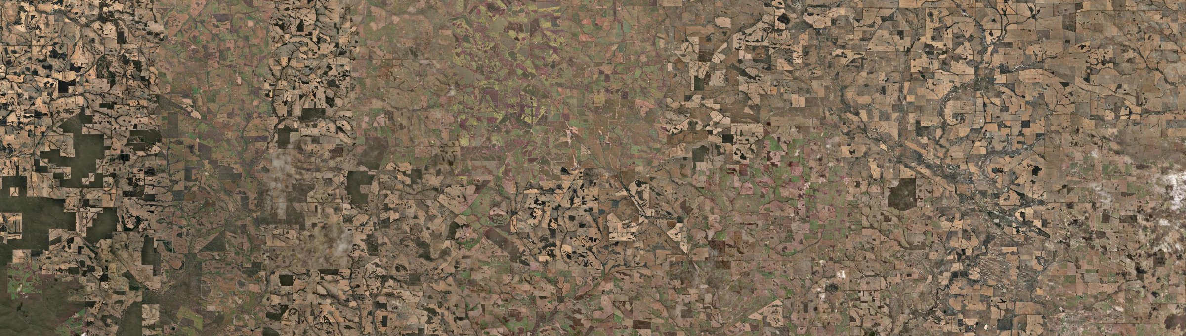 Aerial view of Lumeah (WA), WA