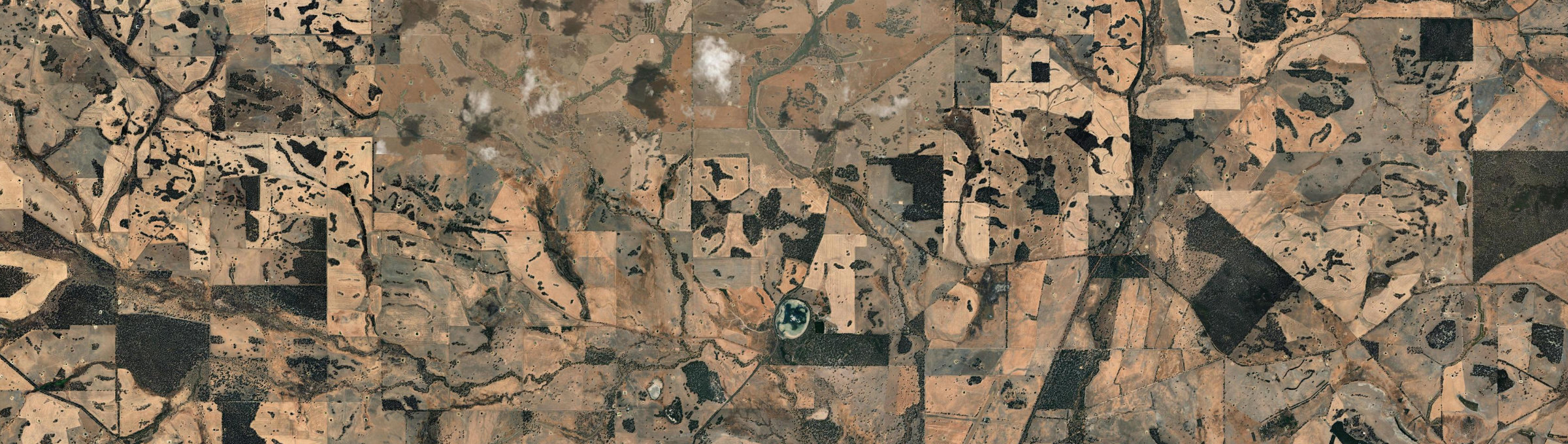 Aerial view of Dardadine, WA