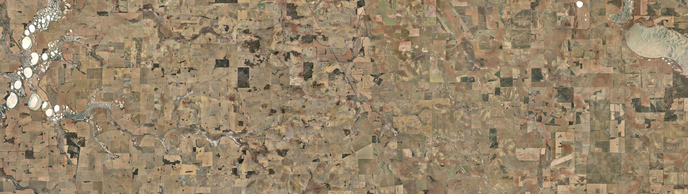 Aerial view of Burakin, WA