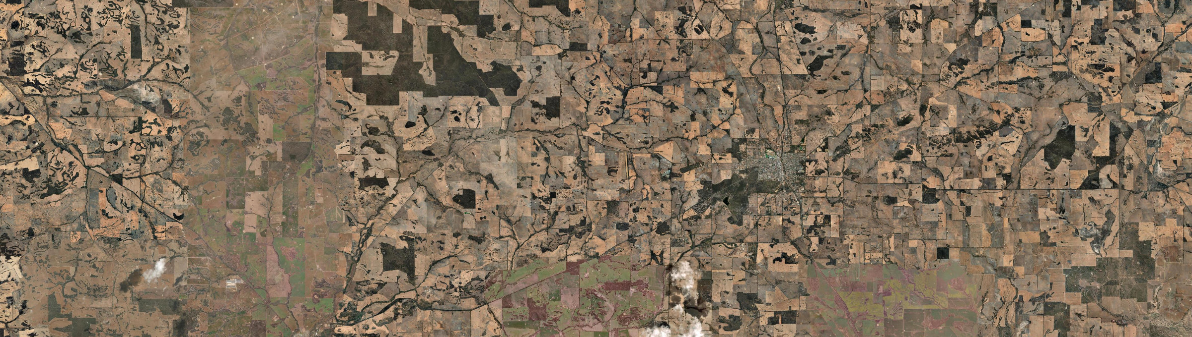 Aerial view of Minigin, WA