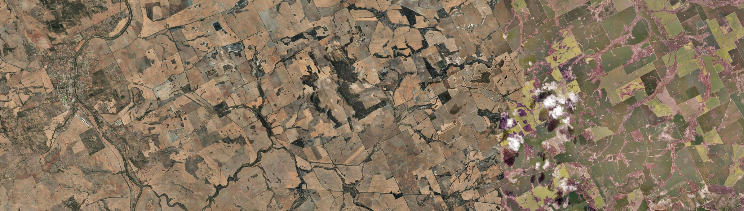 Aerial view of Greenhills, WA