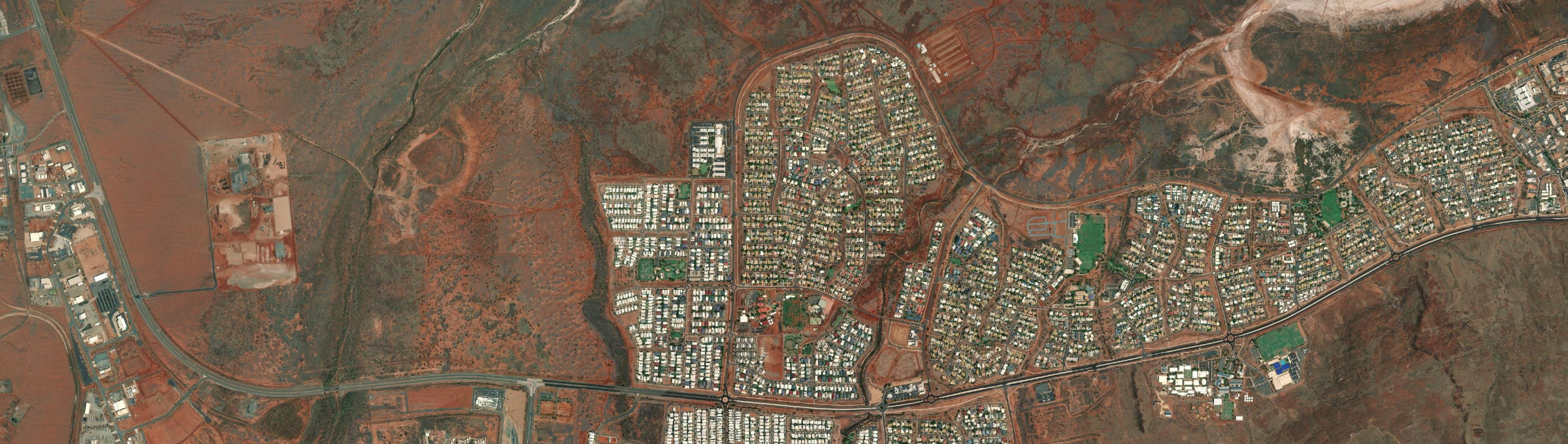 Aerial view of Nickol, WA