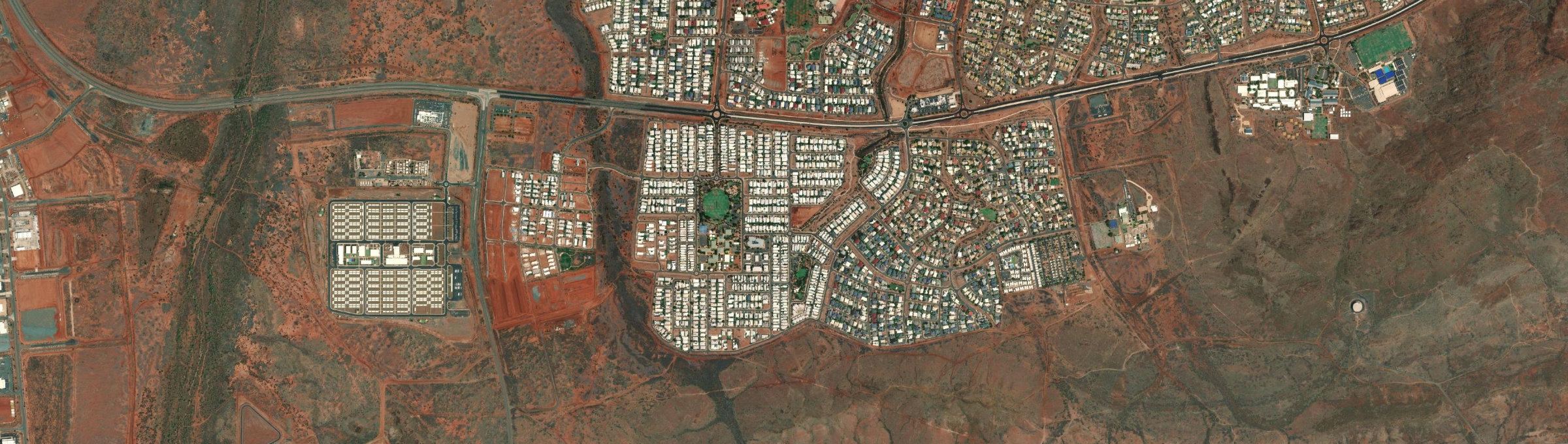 Aerial view of Baynton (WA), WA