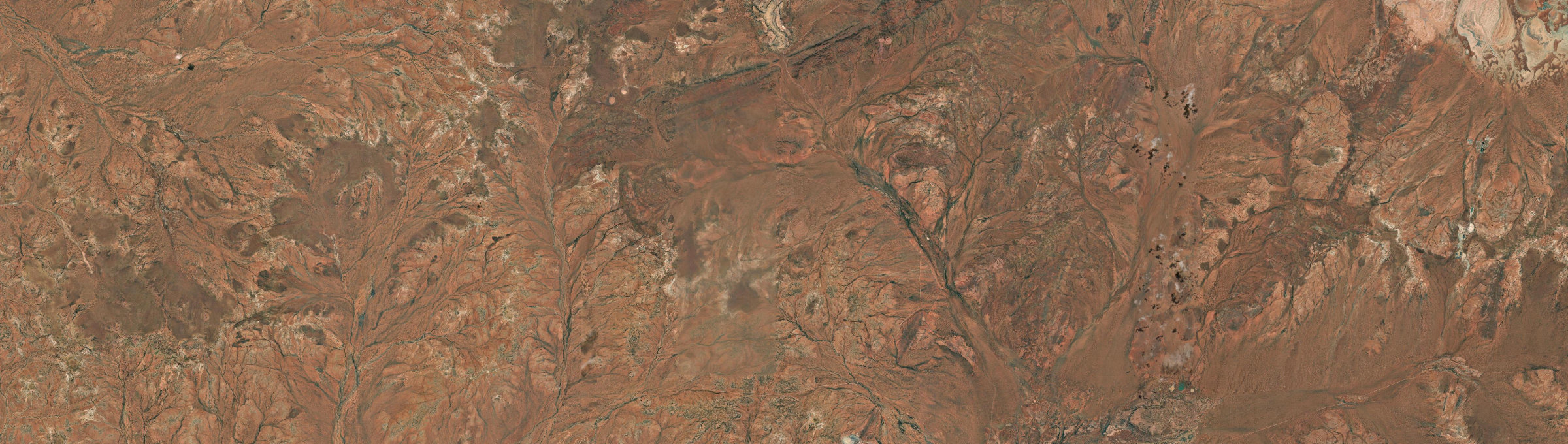 Aerial view of Weld Range, WA