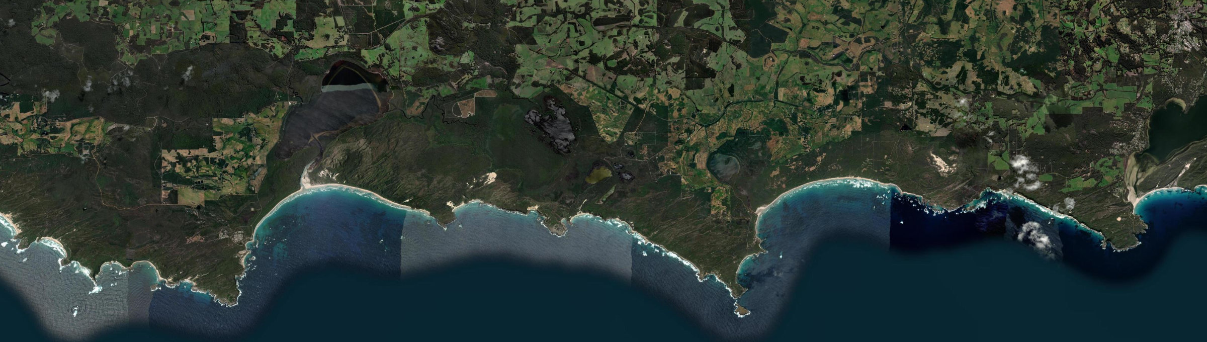 Aerial view of Parryville, WA