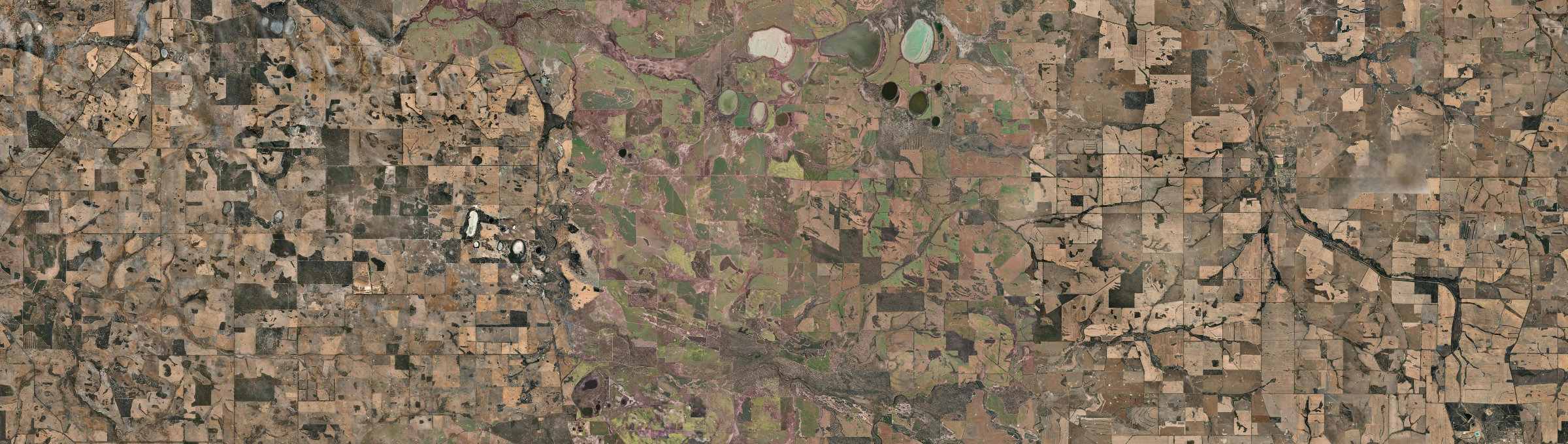 Aerial view of Kenmare (WA), WA