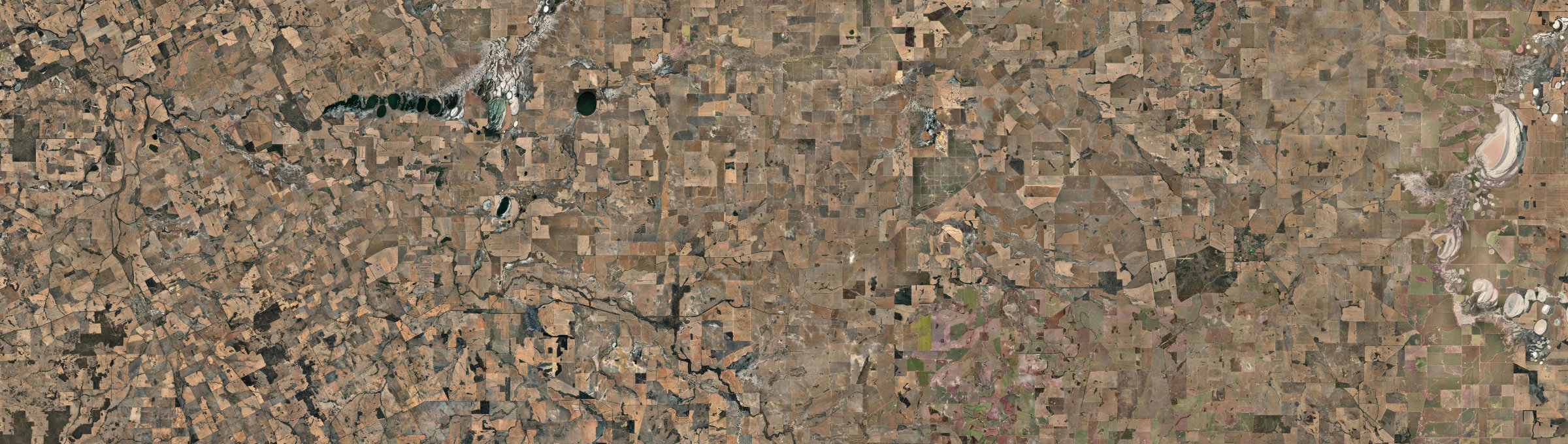 Aerial view of Bulyee, WA