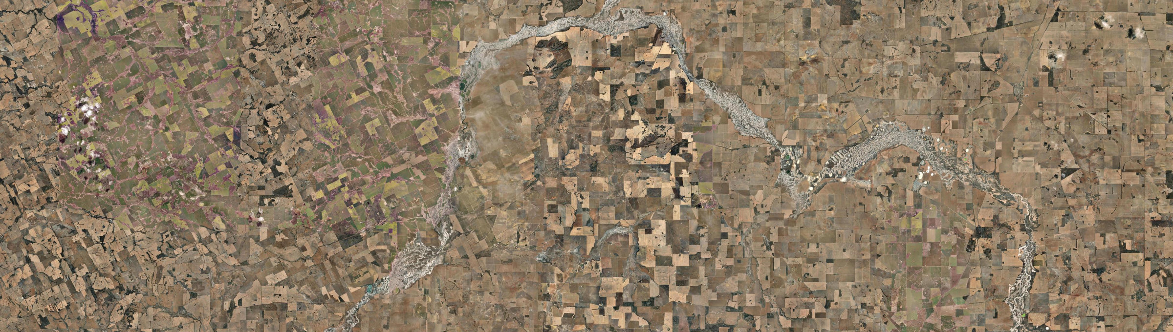 Aerial view of Pantapin, WA