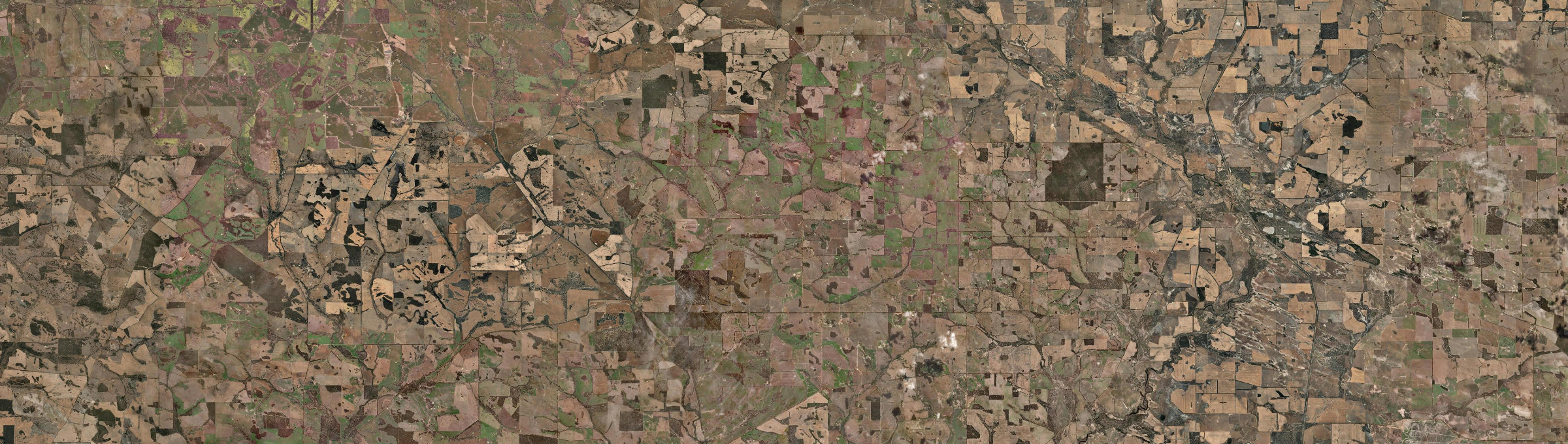 Aerial view of Borderdale, WA