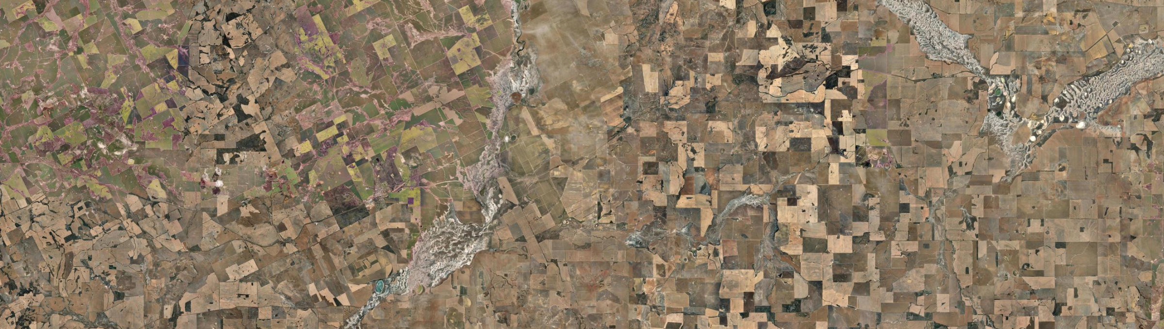 Aerial view of Yoting, WA