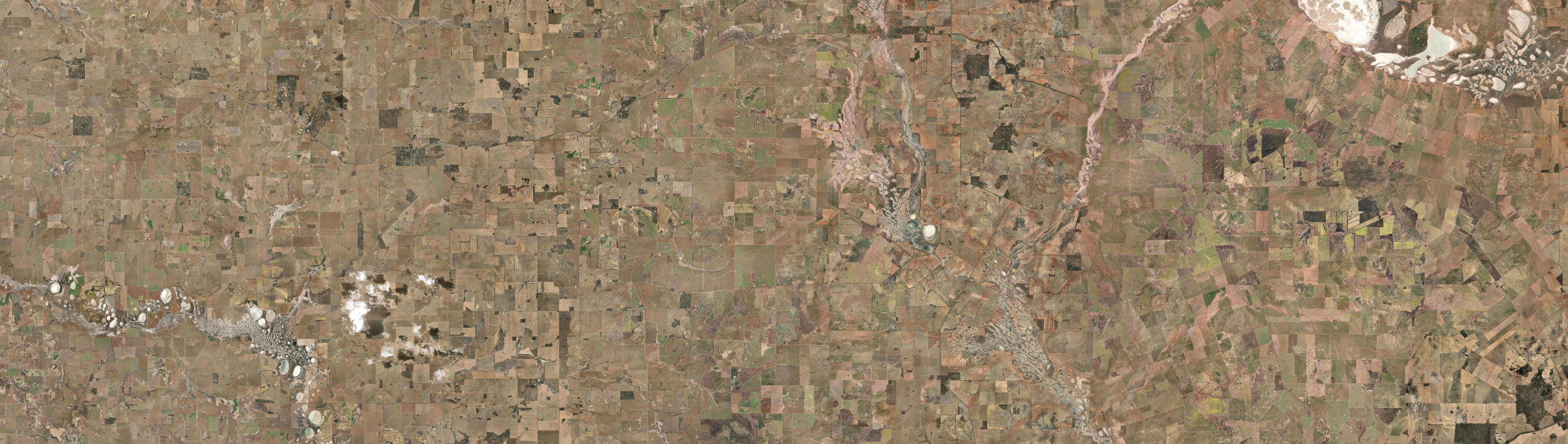 Aerial view of South Trayning, WA