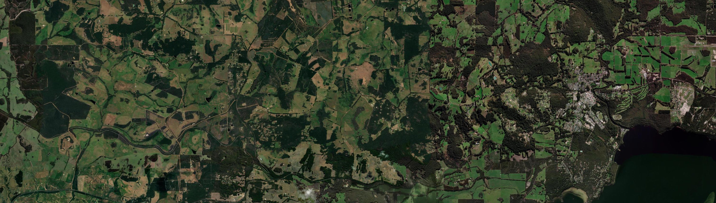 Aerial view of Shadforth (WA), WA