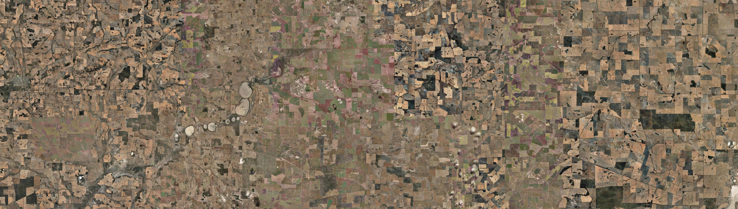 Aerial view of Tincurrin, WA