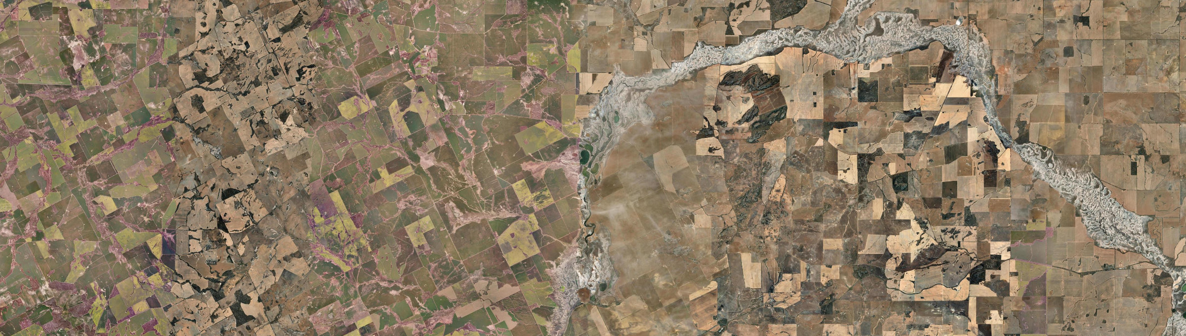Aerial view of Mount Stirling, WA