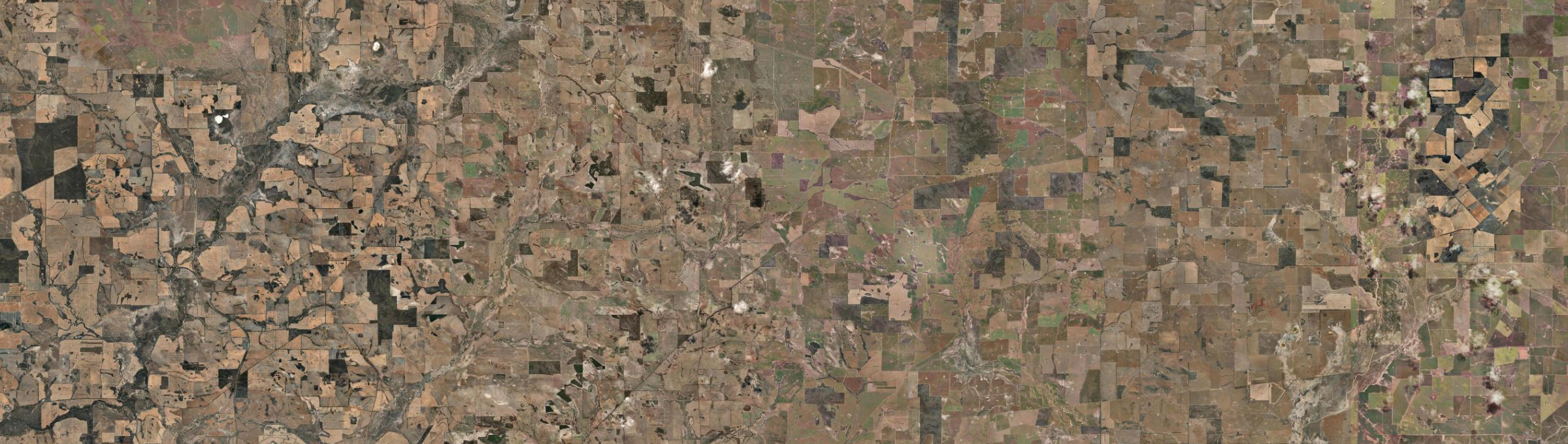 Aerial view of Cancanning, WA