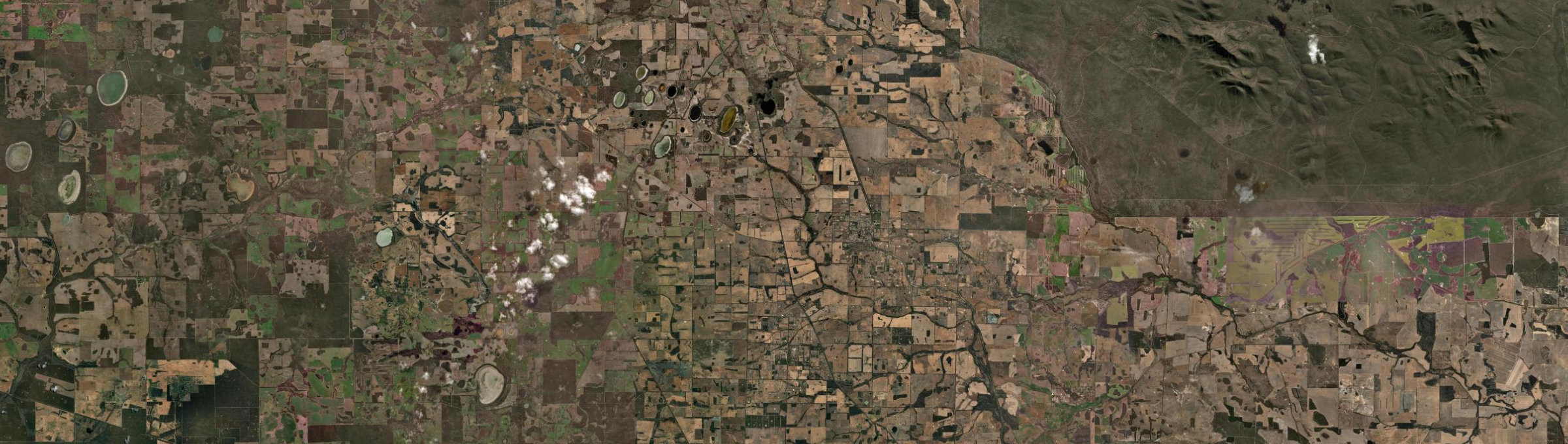 Aerial view of Kendenup, WA