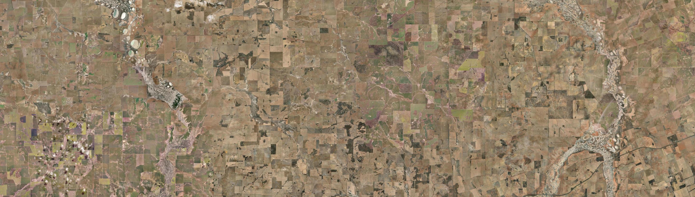 Aerial view of North Kellerberrin, WA