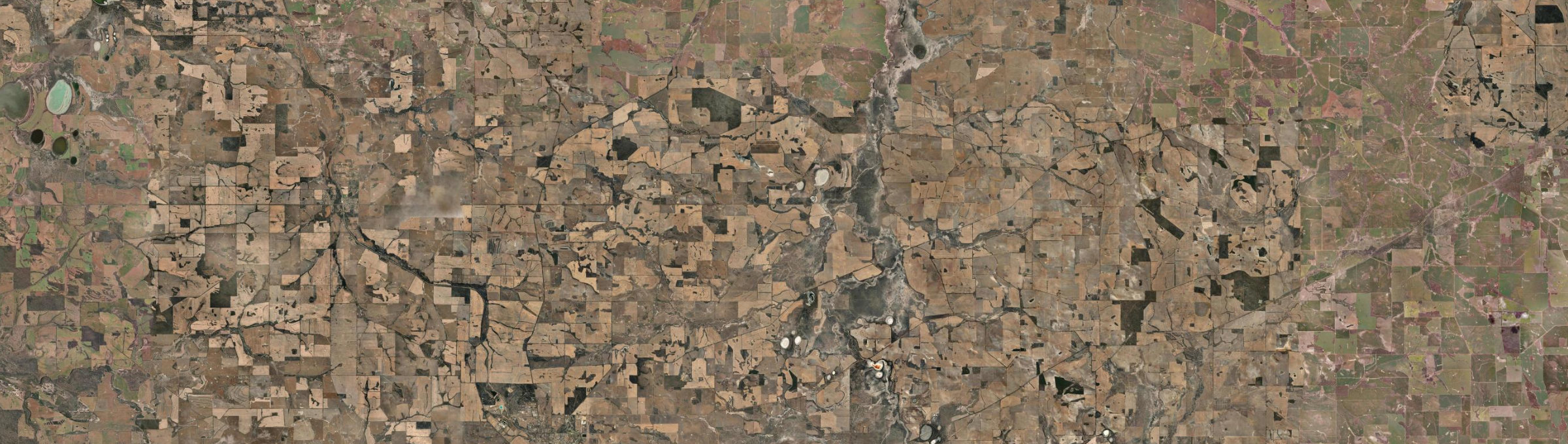 Aerial view of Coblinine, WA