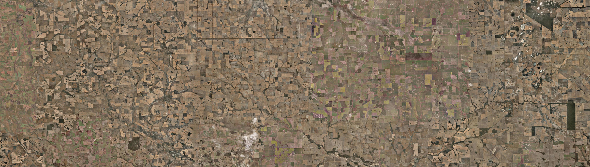 Aerial view of Pallinup, WA