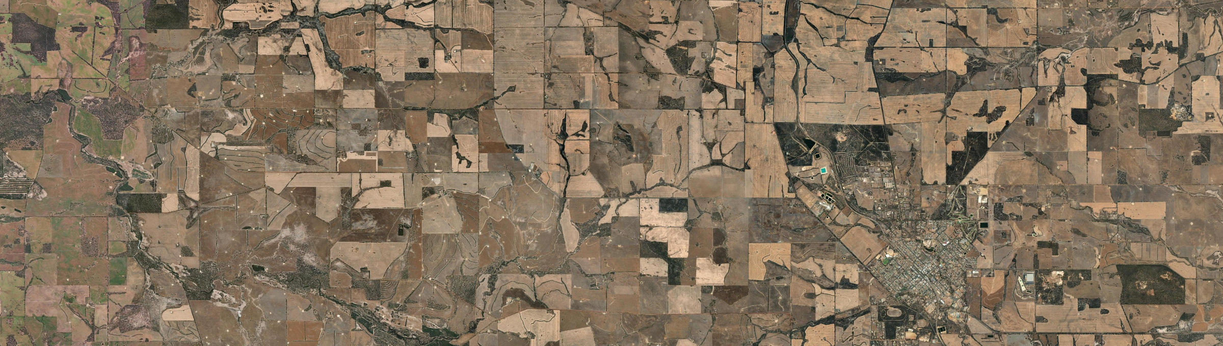 Aerial view of Marracoonda, WA