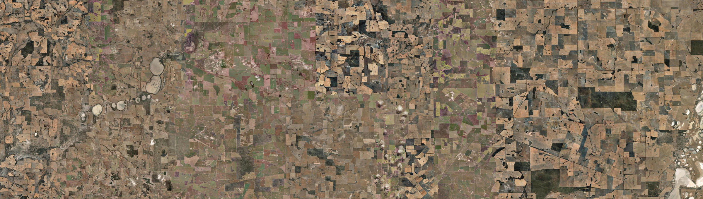 Aerial view of Harrismith, WA