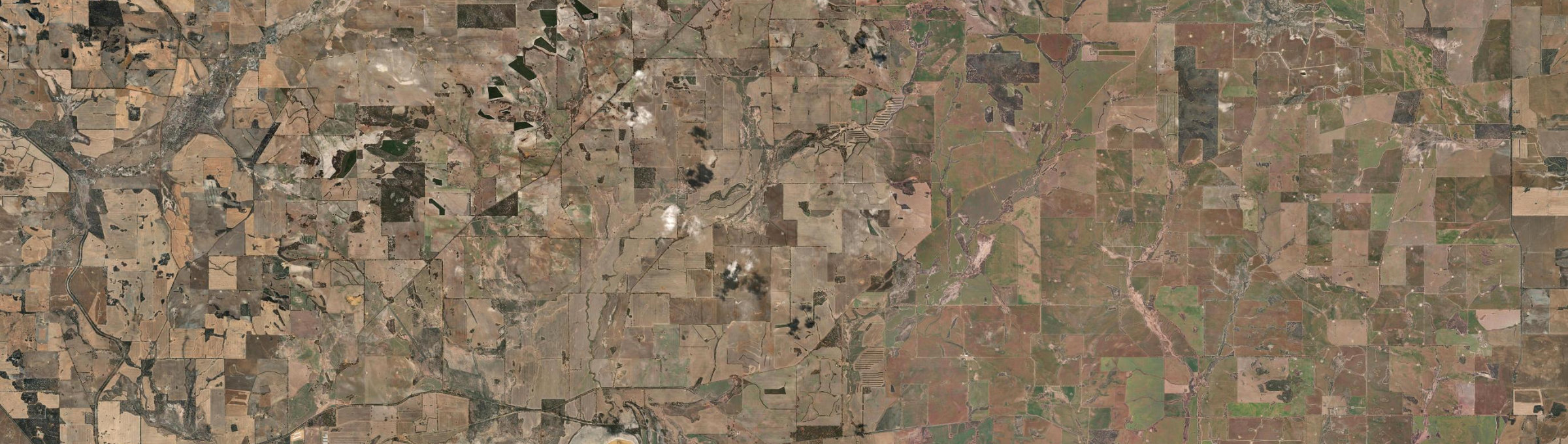 Aerial view of Collanilling, WA