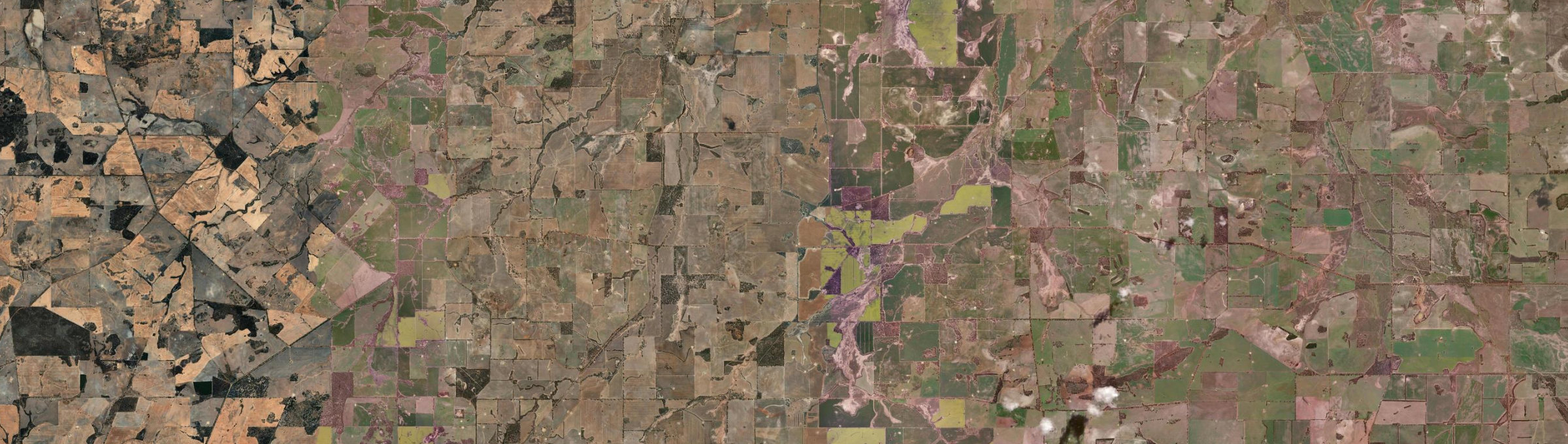 Aerial view of Malyalling, WA
