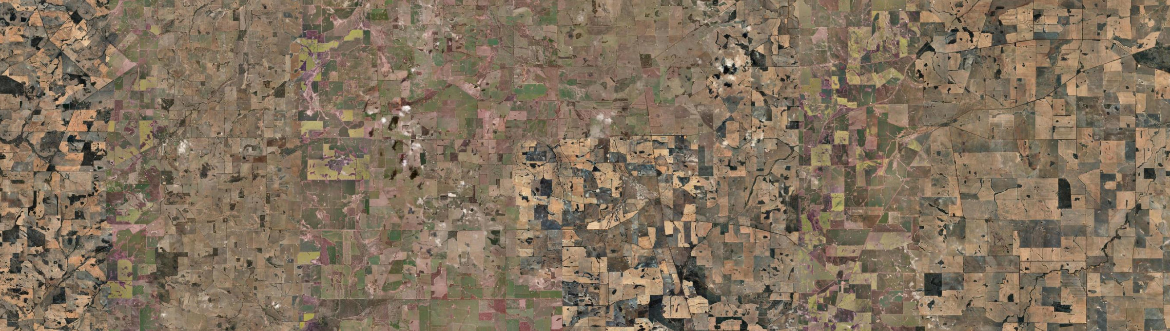 Aerial view of Wogolin, WA