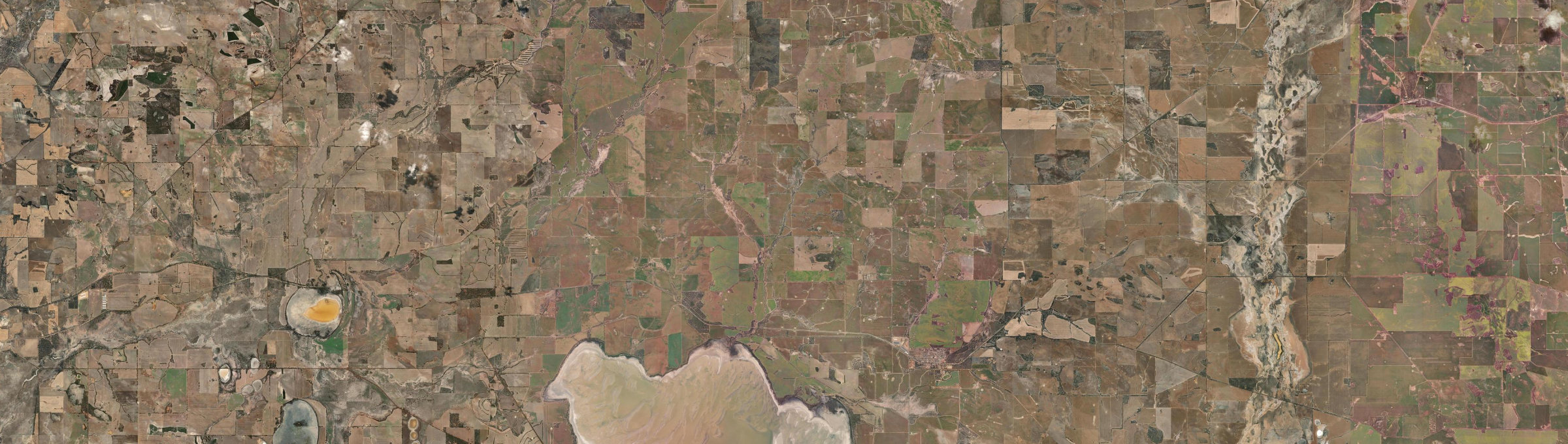 Aerial view of Nippering, WA