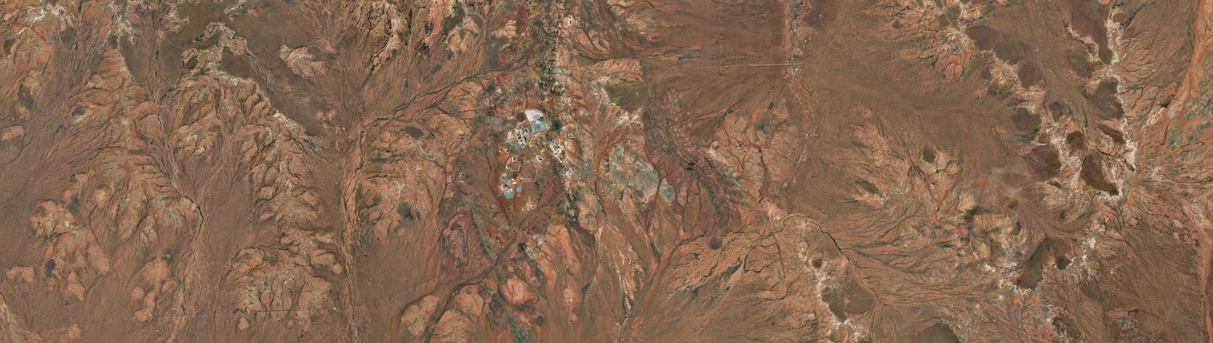 Aerial view of Mount Magnet, WA