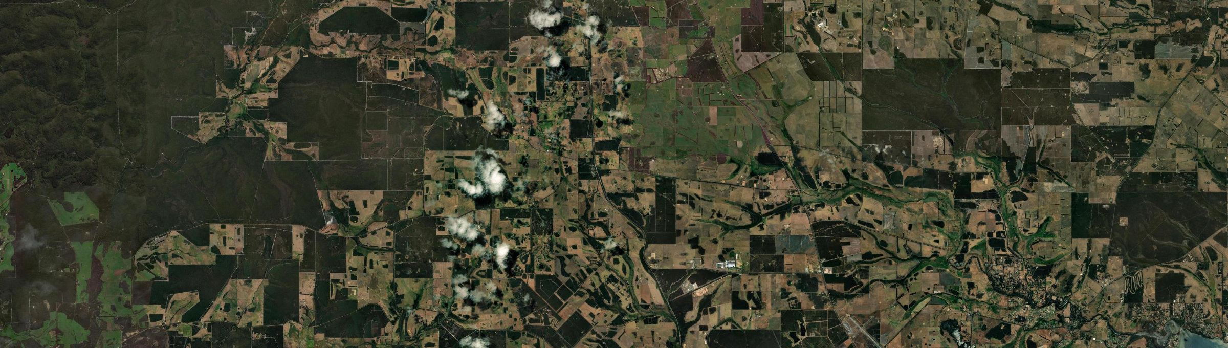Aerial view of Redmond, WA