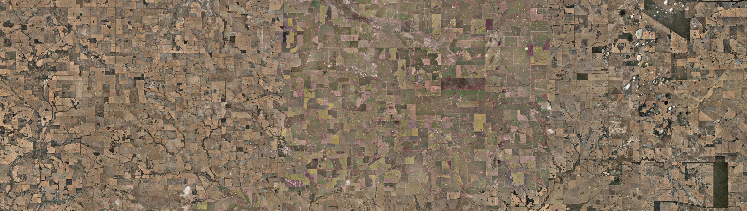 Aerial view of Jackitup, WA