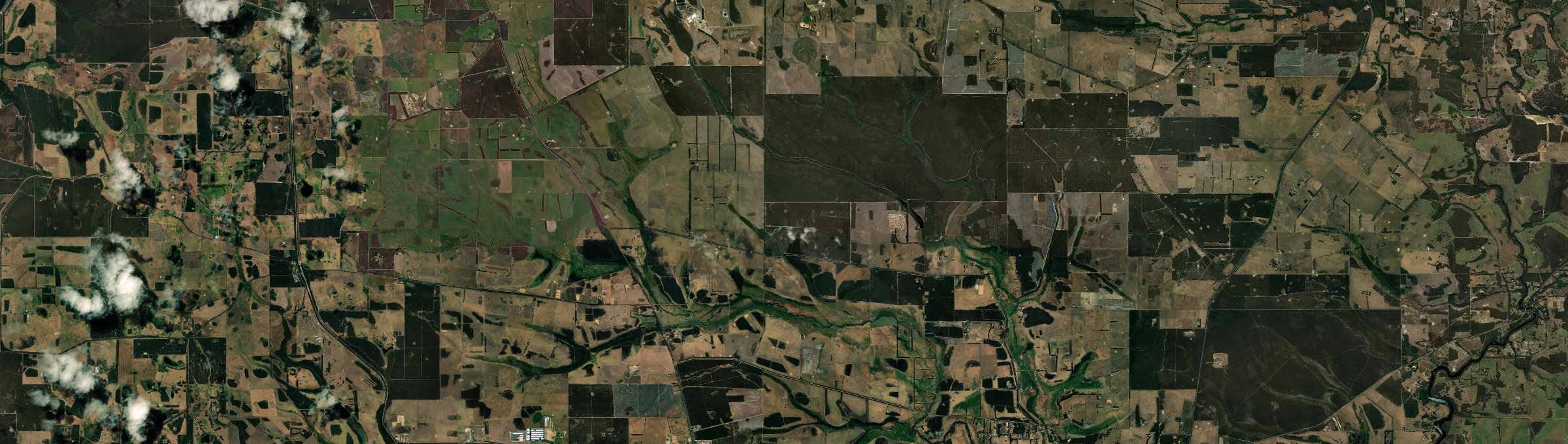 Aerial view of Green Valley (WA), WA