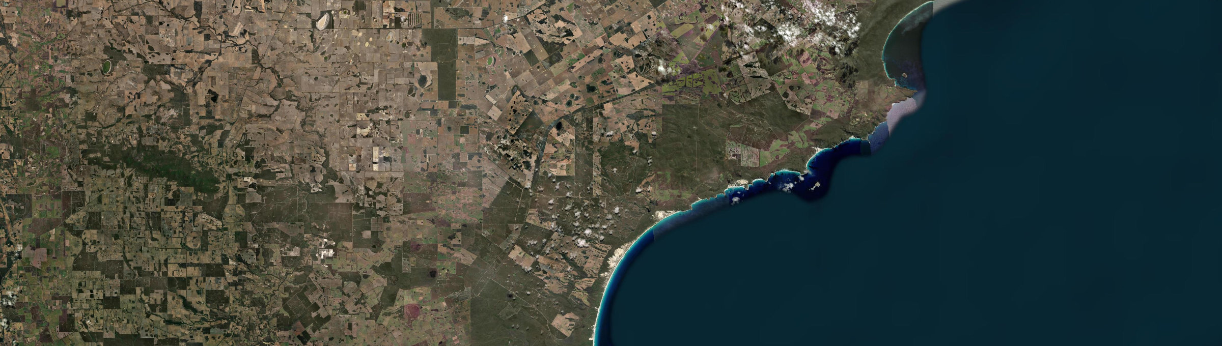 Aerial view of Green Range, WA