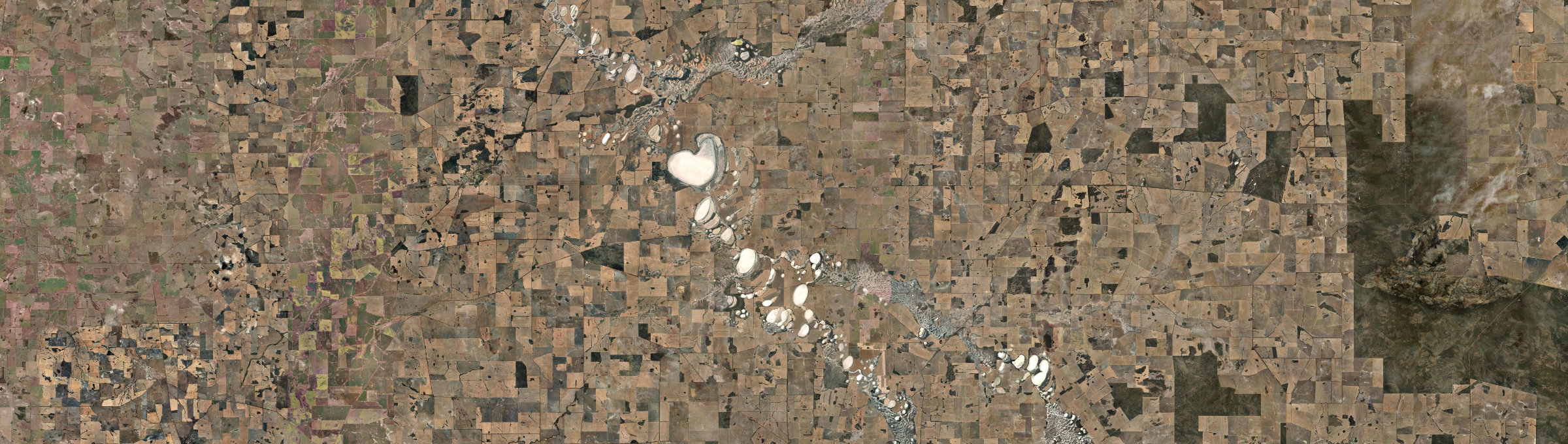 Aerial view of Jilakin, WA