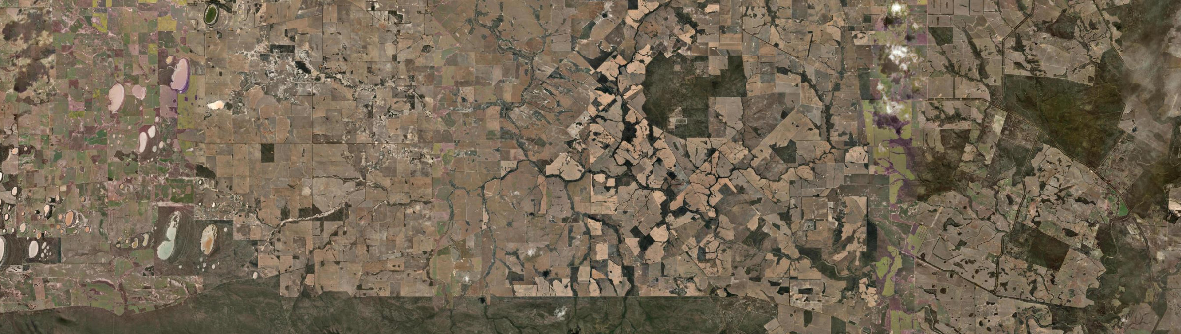 Aerial view of Amelup, WA