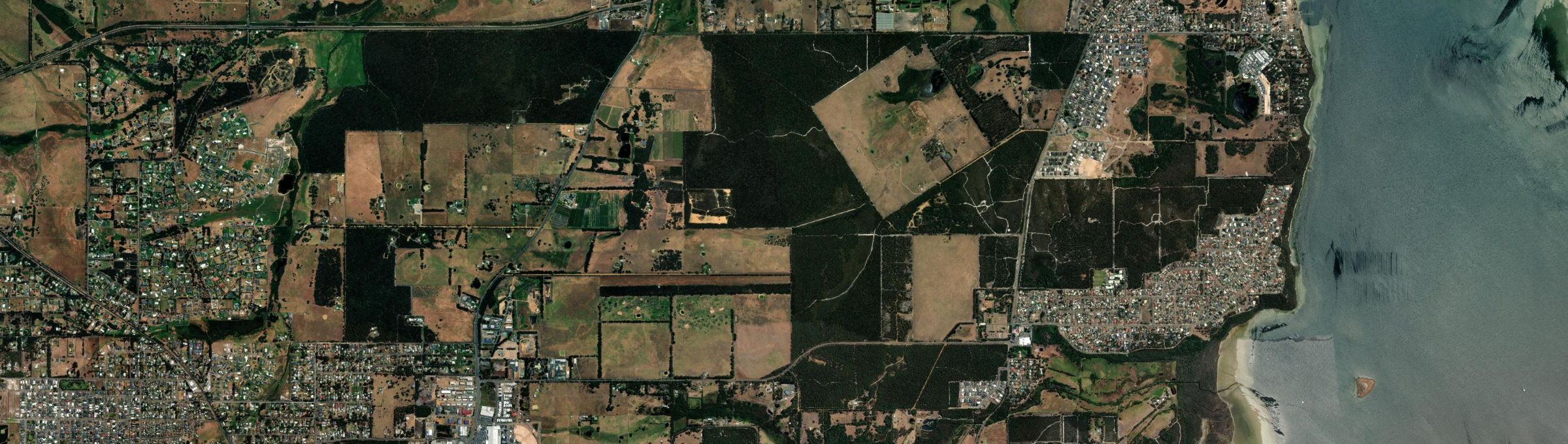 Aerial view of Walmsley, WA