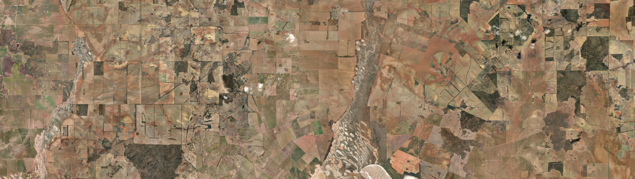 Aerial view of Dandanning, WA