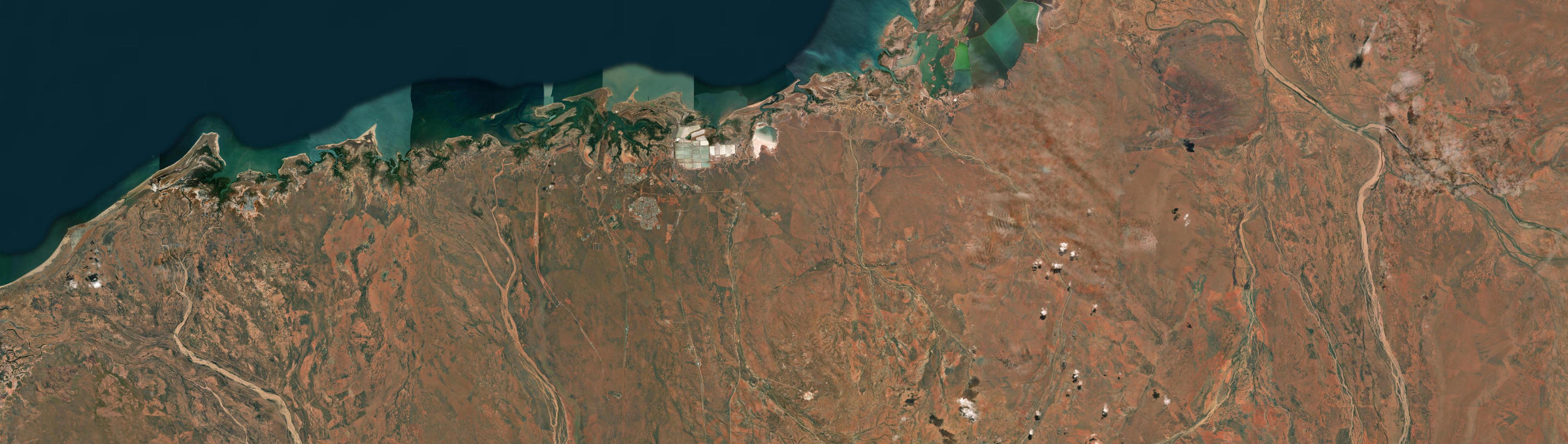 Aerial view of Pippingarra, WA