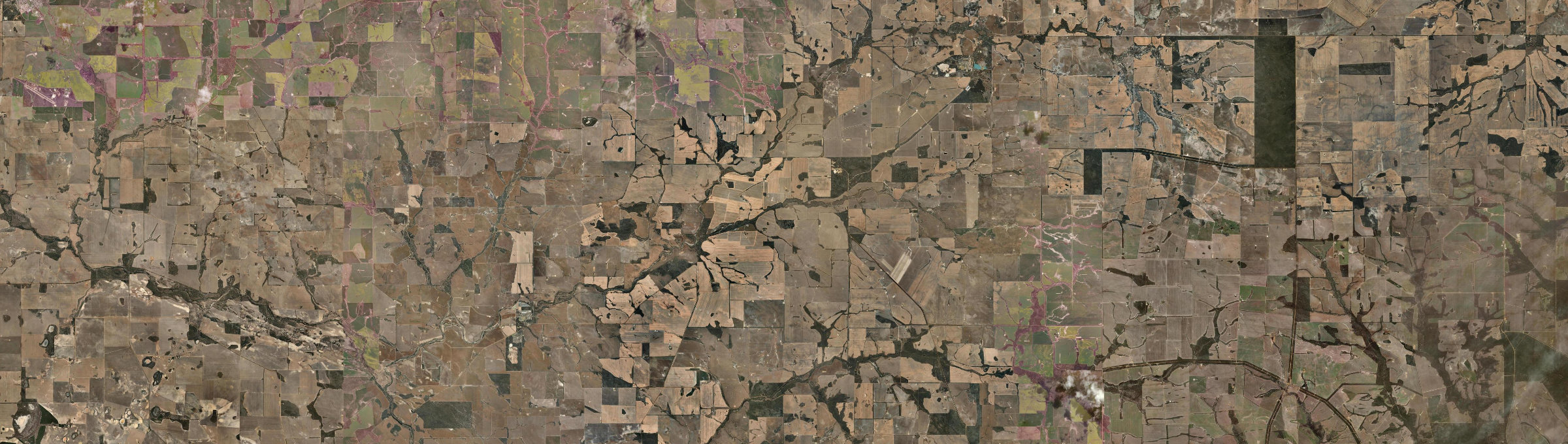 Aerial view of Toompup, WA