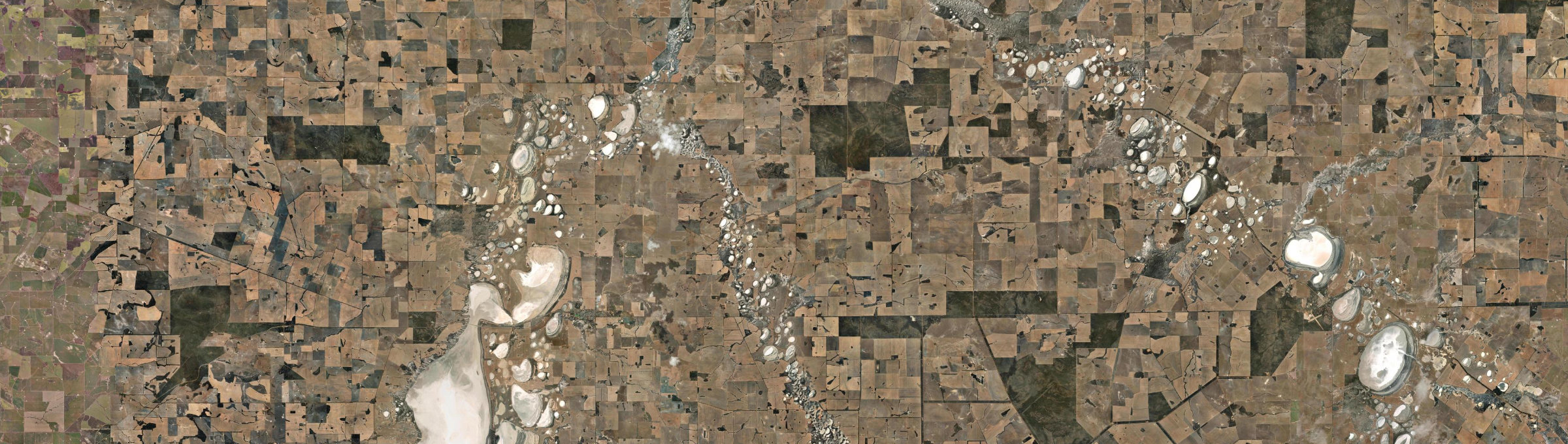 Aerial view of Beenong, WA