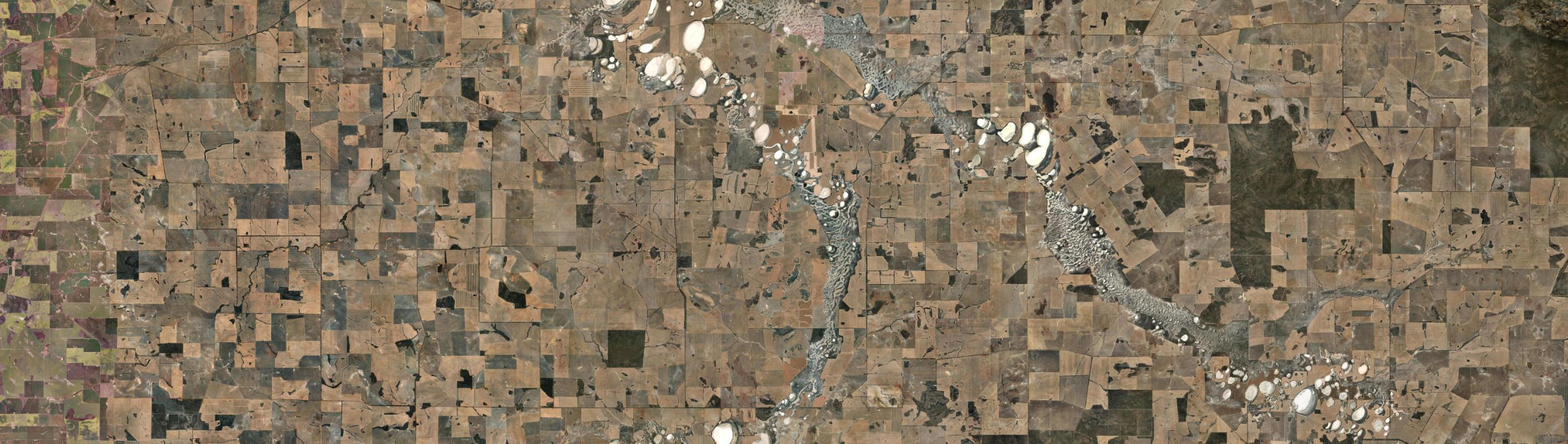 Aerial view of Kuender, WA