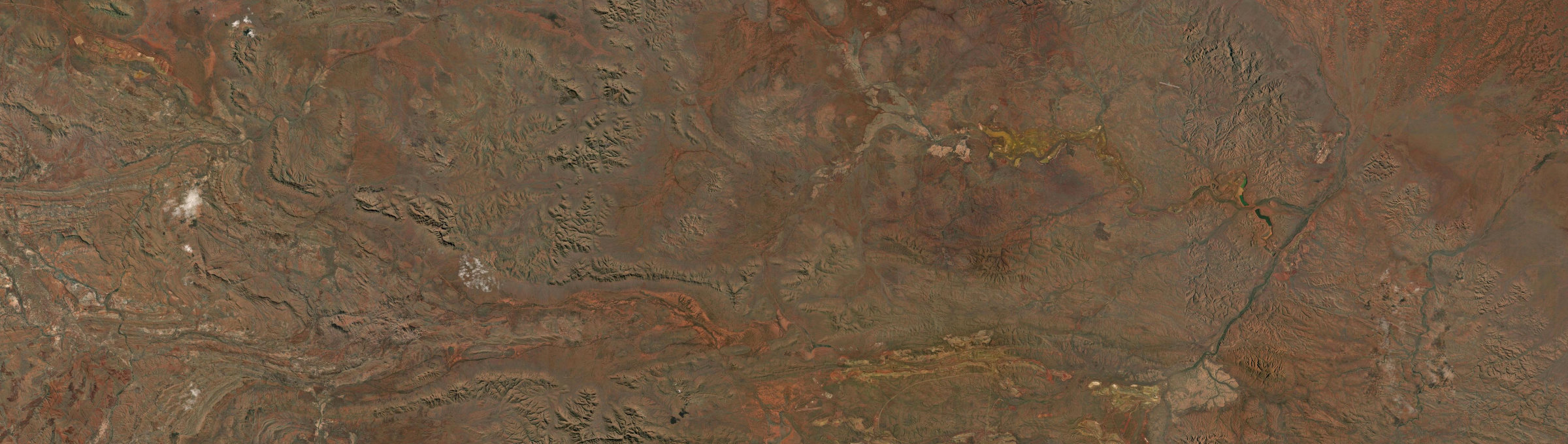 Aerial view of Juna Downs, WA