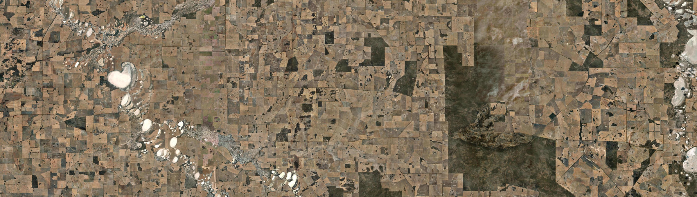 Aerial view of Pingaring, WA