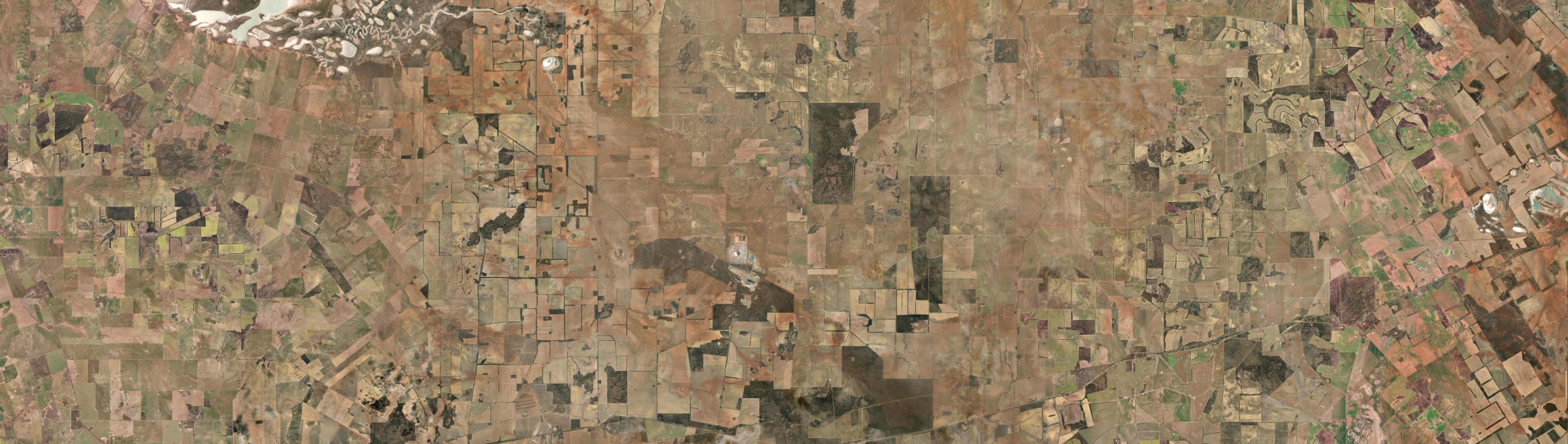 Aerial view of Westonia, WA
