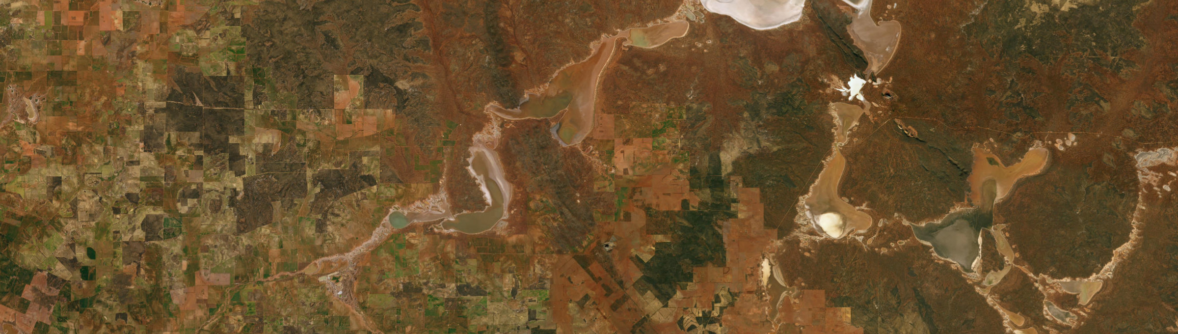 Aerial view of Bullfinch, WA