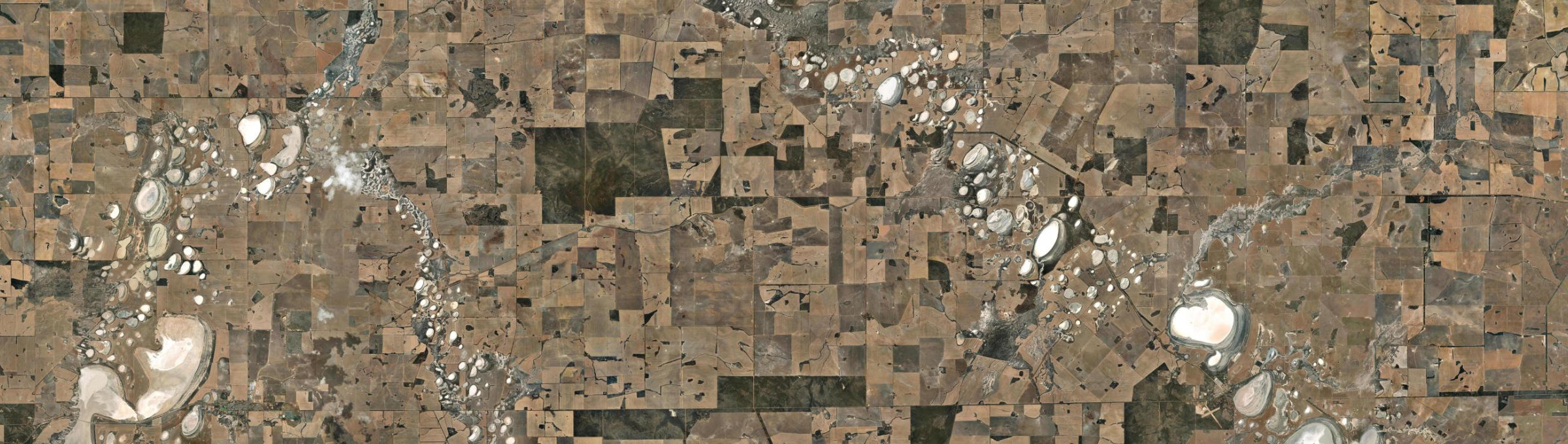 Aerial view of Buniche, WA